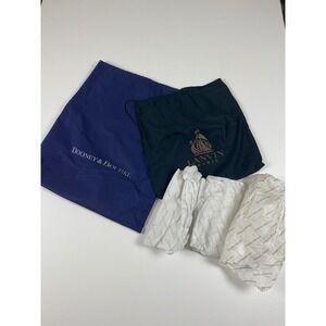 Dooney & Bourke and Lanvin Paris Designer Handbag Dust Bag Bundle with Tissue